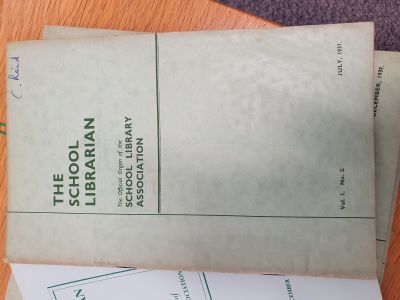 Vol 1 of The School Librarian Journal 1937